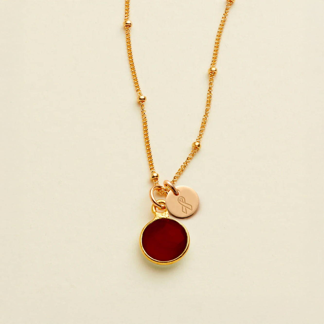 Cancer Awareness Necklace Gold Filled / Multiple Myeloma Necklace