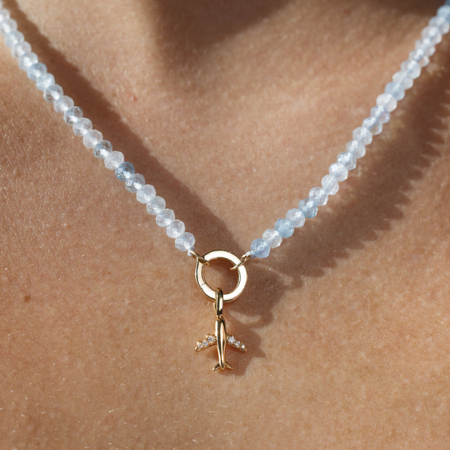 Clear Skies Charm Necklace Set Lifestyle