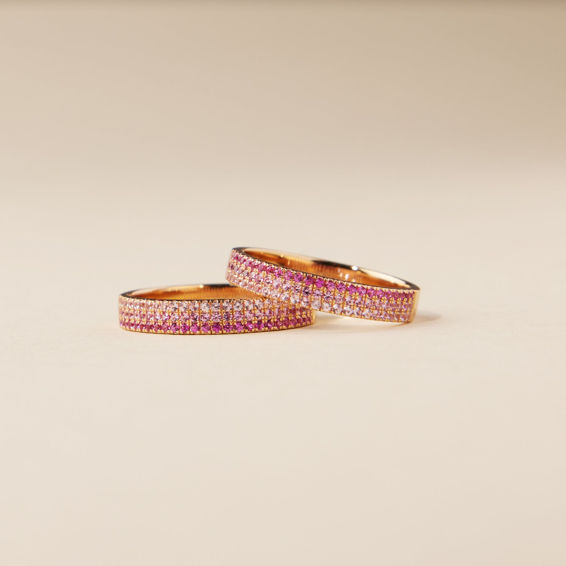 CZ Pink Pavé Ring Ring