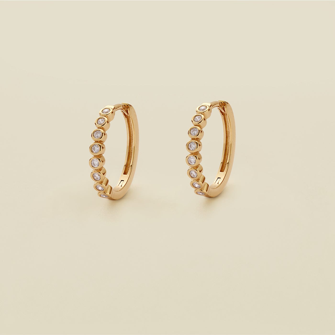 CZ Poppy Hoop Earrings Earring