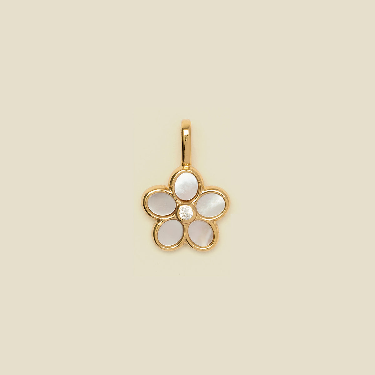 Daisy Charm Gold Vermeil Add Ons