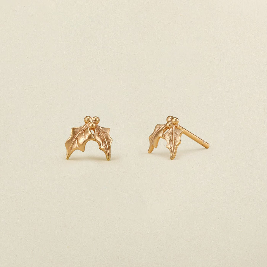 December Birth Flower Stud Earrings | Final Sale