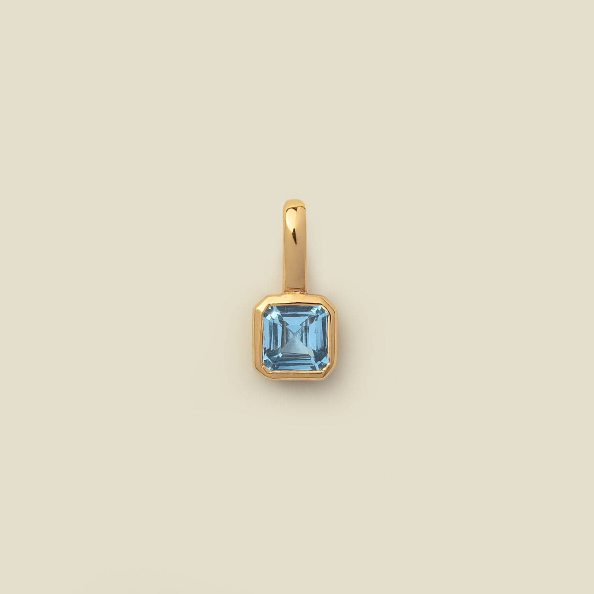 December Birthstone Charm Gold Vermeil Add Ons