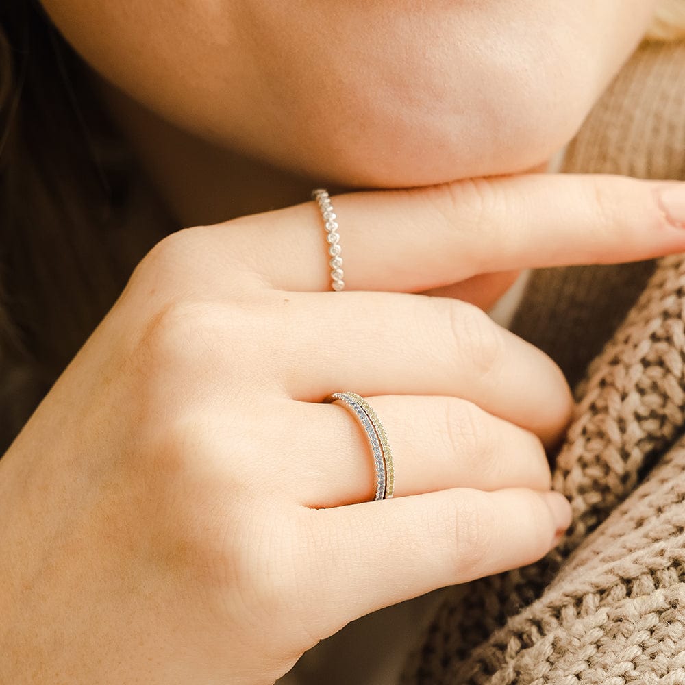 December Birthstone Stacking Ring Ring