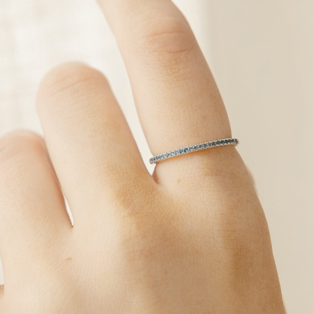 December Birthstone Stacking Ring Ring