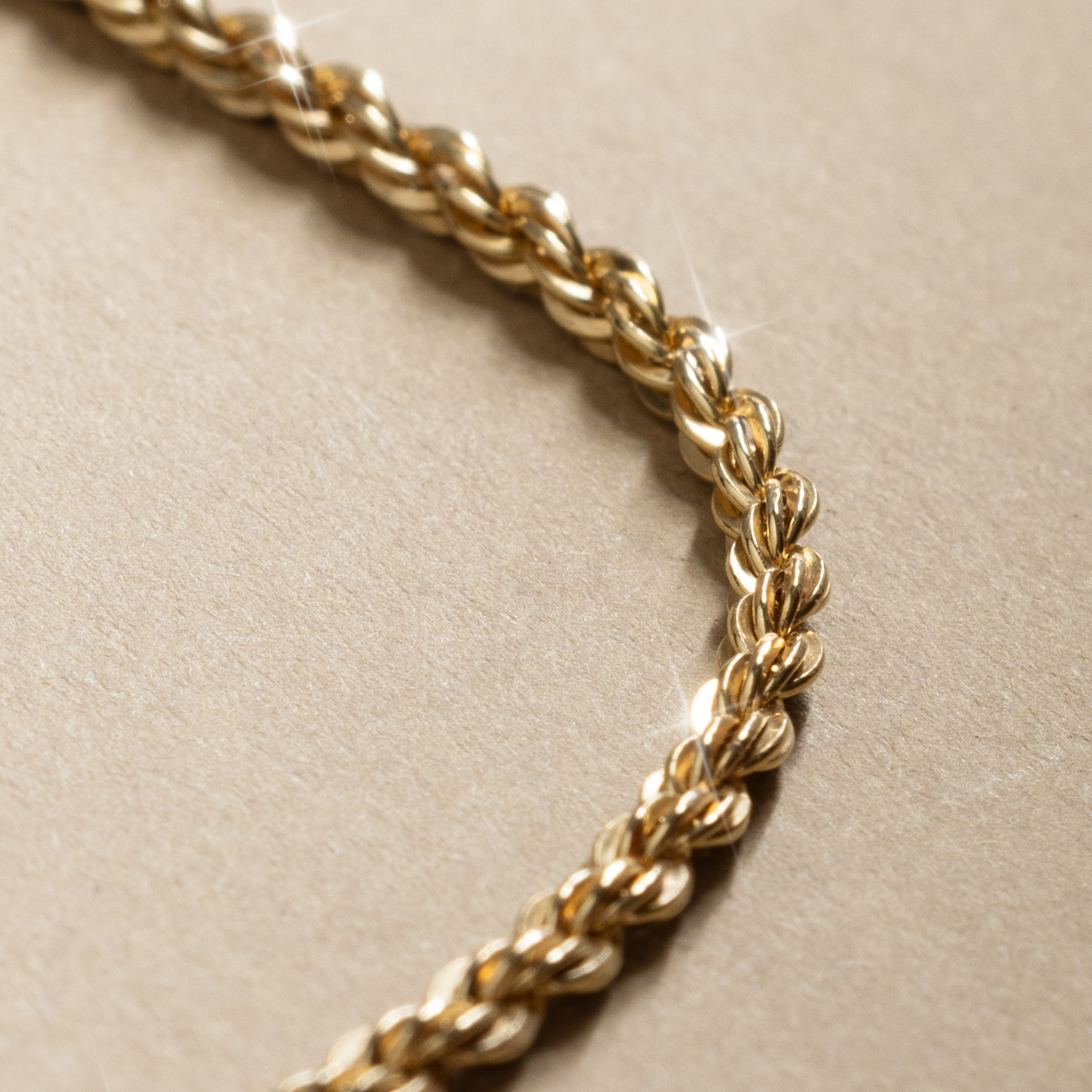 French Rope Chain Necklace