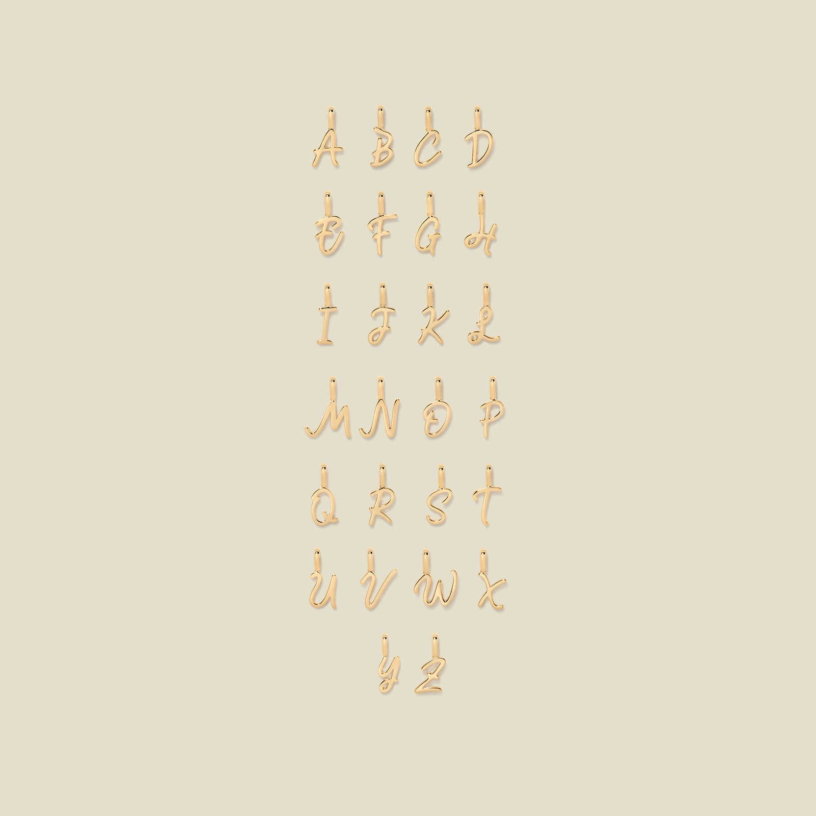 Script Initial A Charm