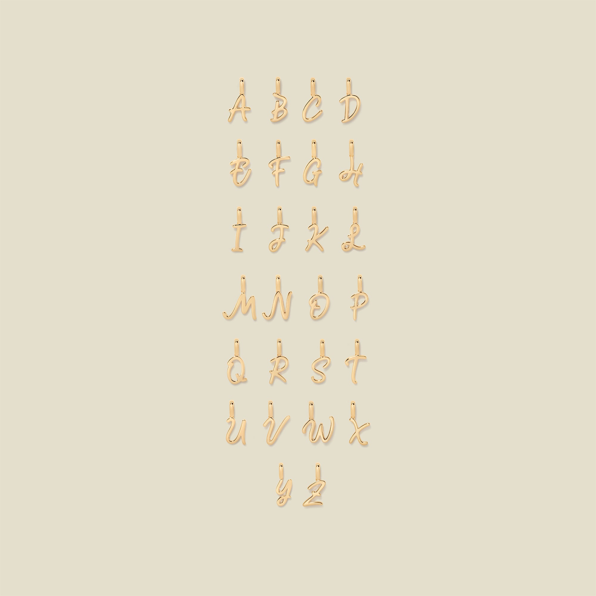 Script Initial A Charm