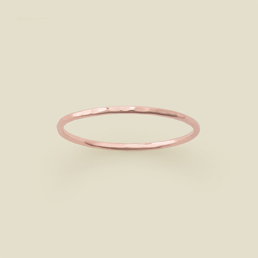 Hammered Stacking Ring | Final Sale