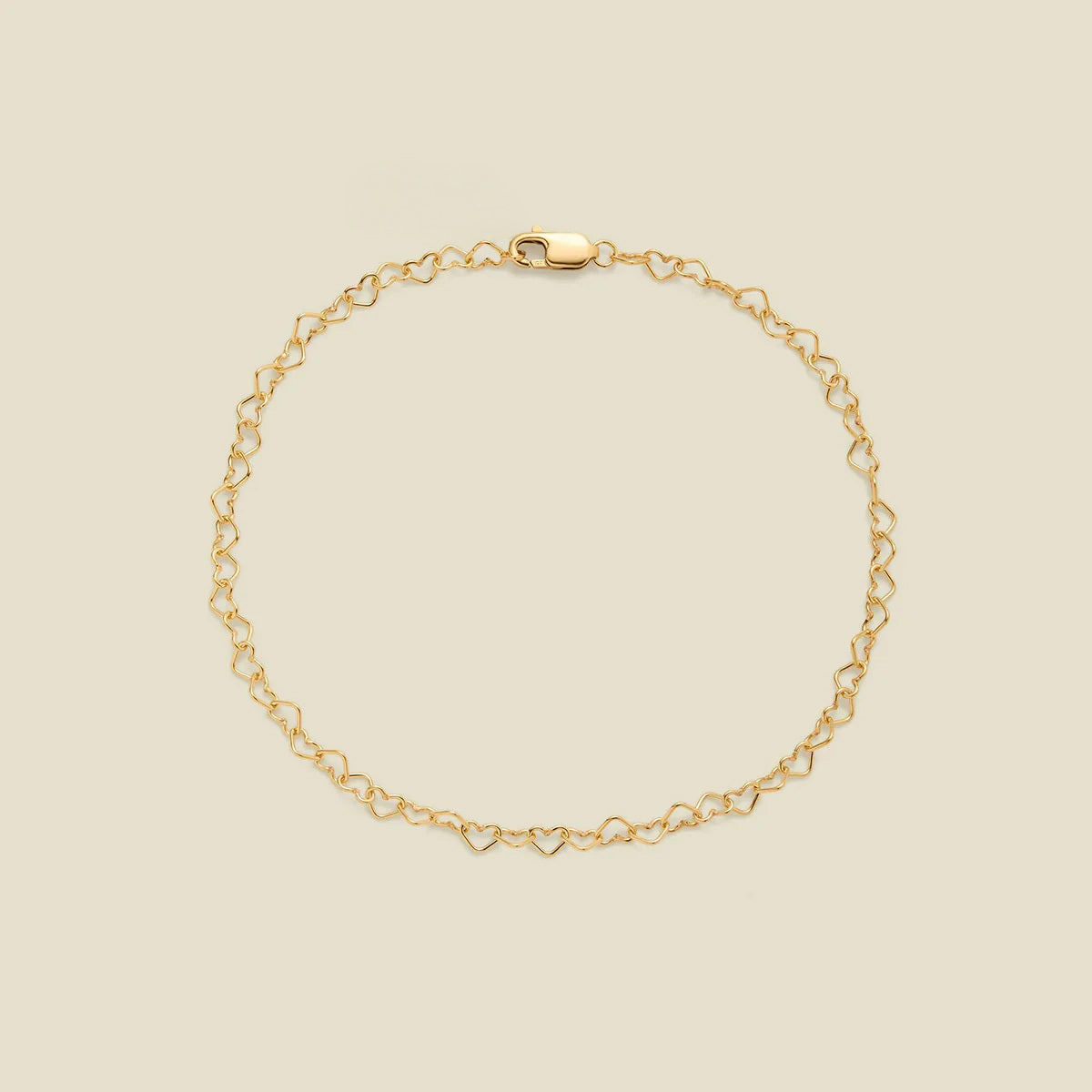 Heart Chain Bracelet