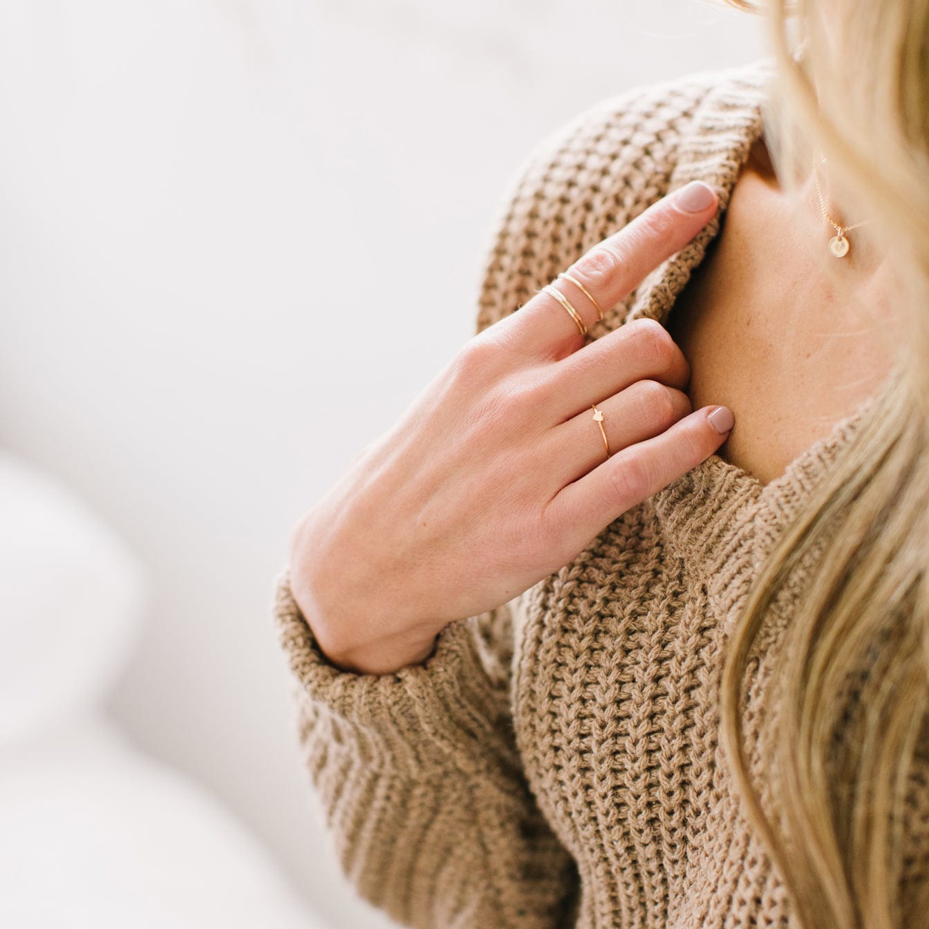 Heart Stacking Ring Ring