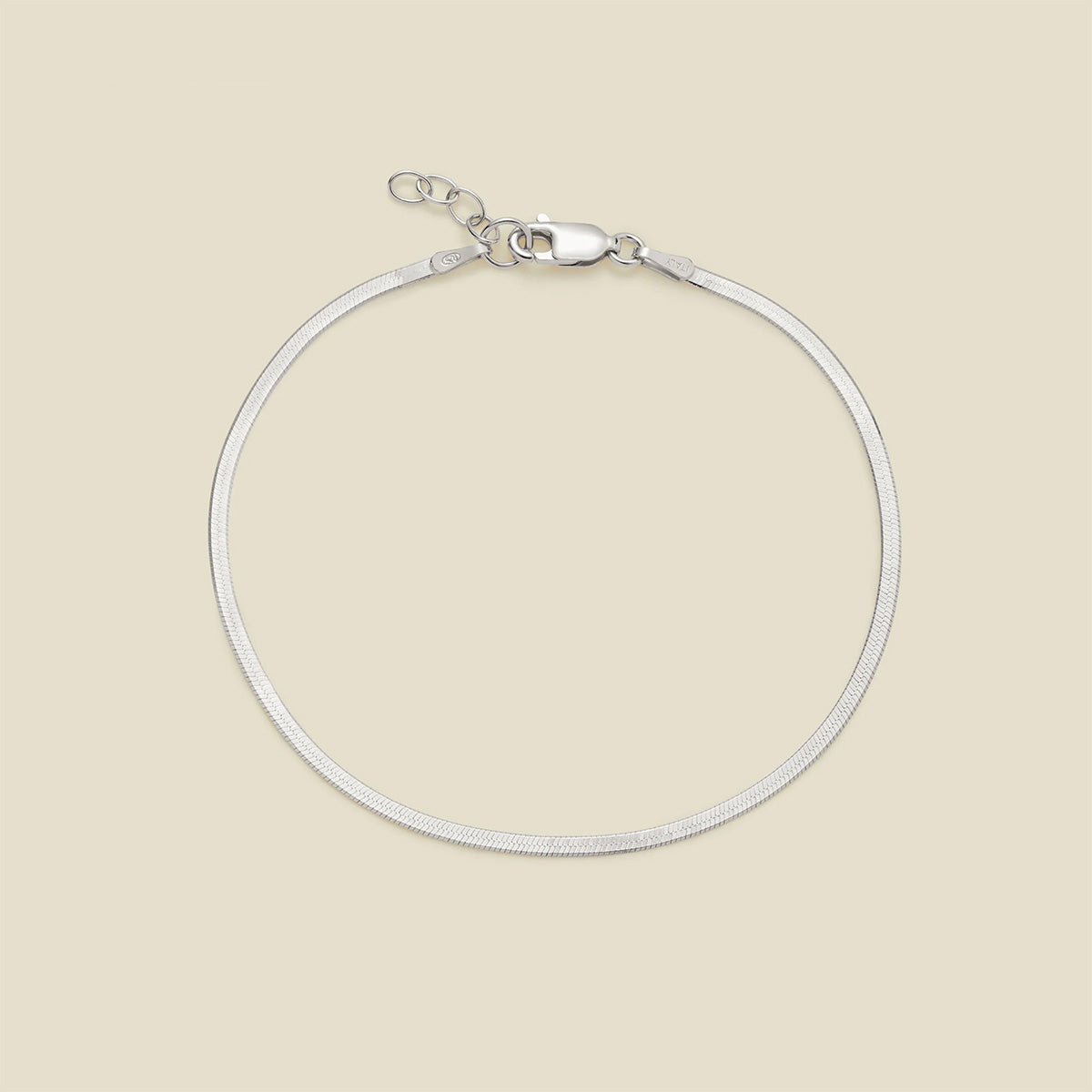 Hera Chain Bracelet - 1.9mm Silver / 1.9mm / 6" Bracelet