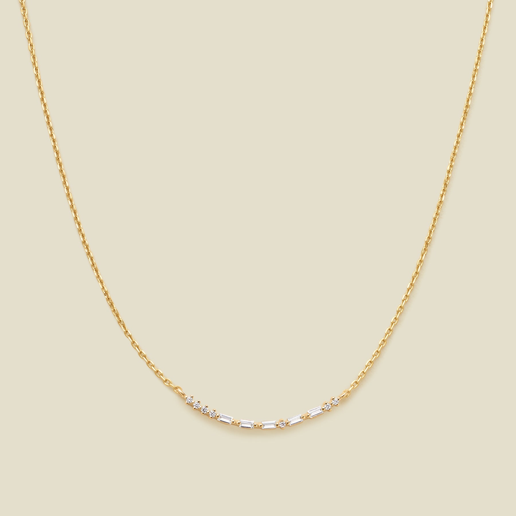 Hope Morse Code Necklace Gold Vermeil Necklace