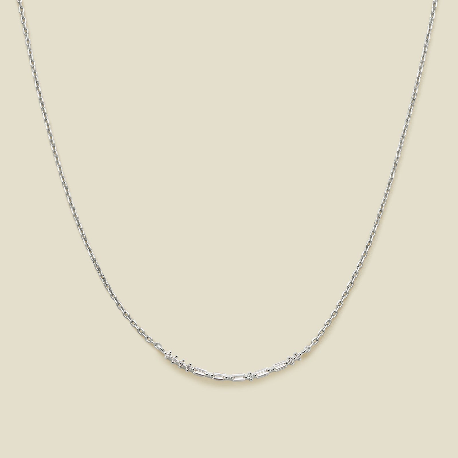 Hope Morse Code Necklace Silver Necklace