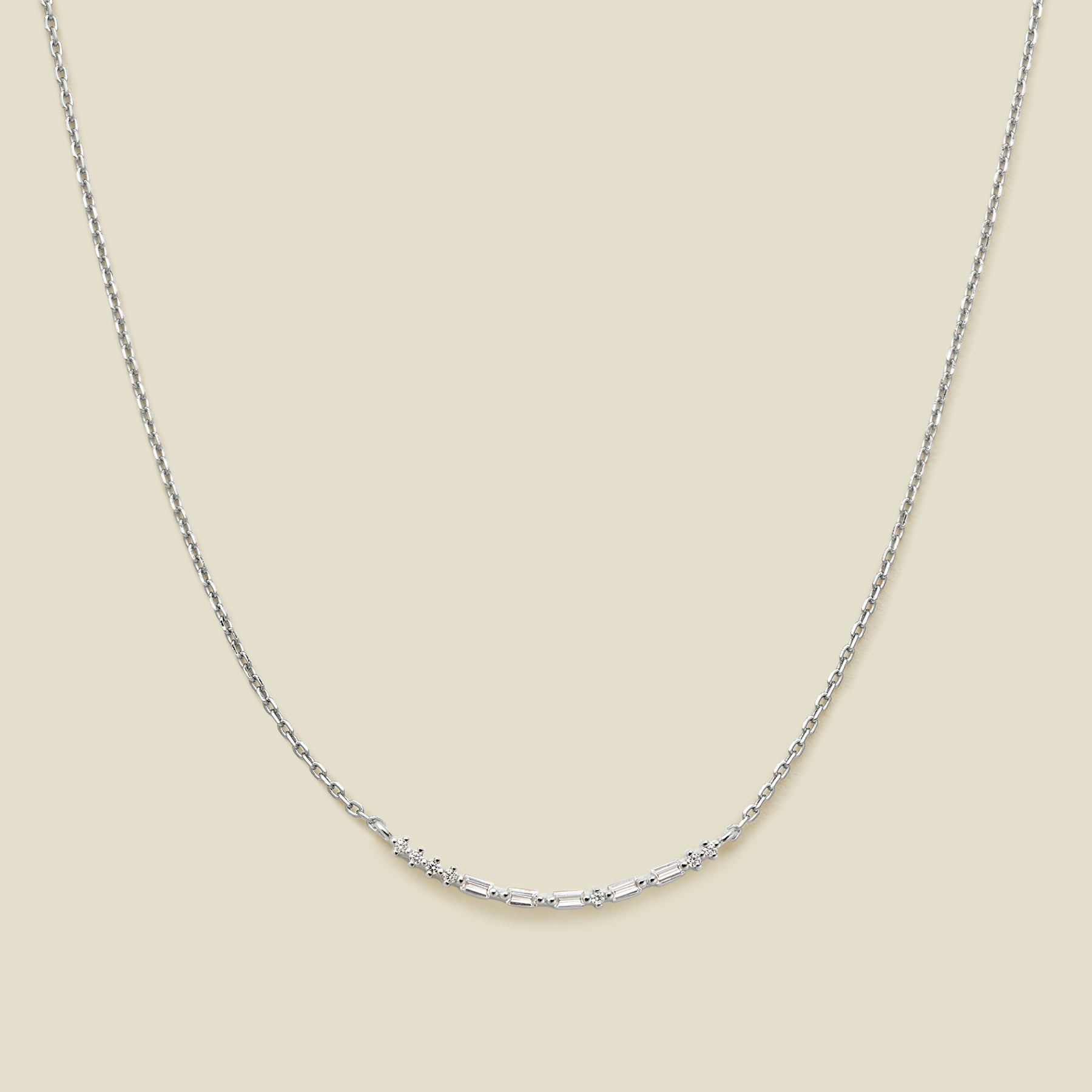 Hope Morse Code Necklace Silver Necklace