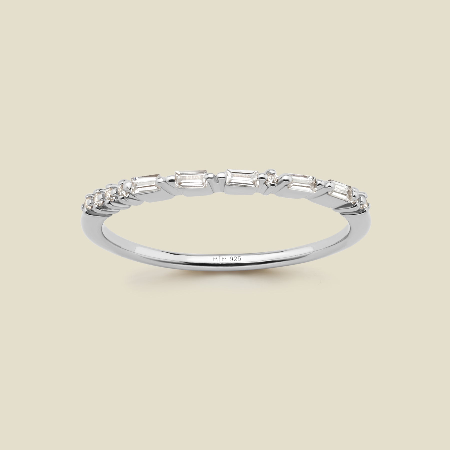 Hope Morse Code Ring Silver / 5 Ring