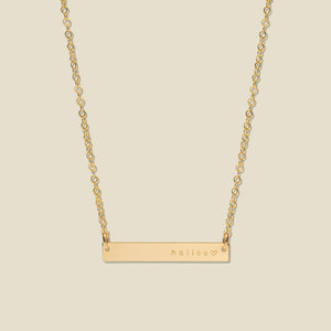 Horizontal Bar Necklace