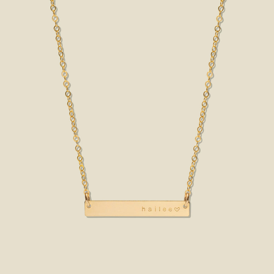 Horizontal Bar Necklace