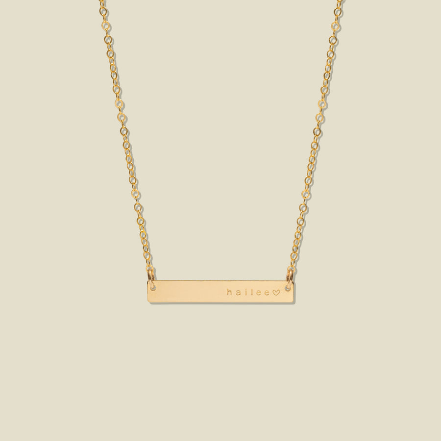 Horizontal Bar Necklace