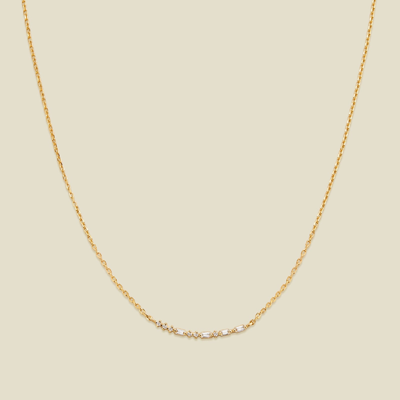 ILY Morse Code Necklace Gold Vermeil Necklace