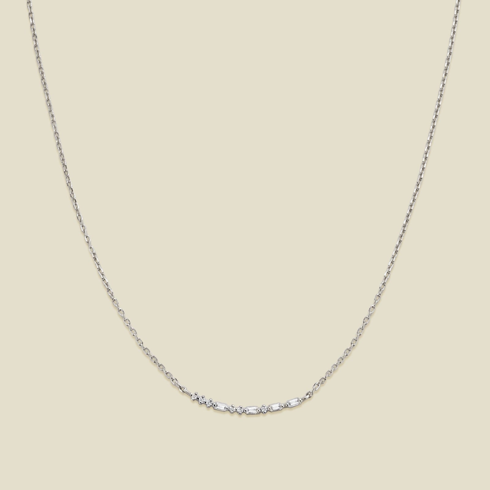 ILY Morse Code Necklace Silver Necklace