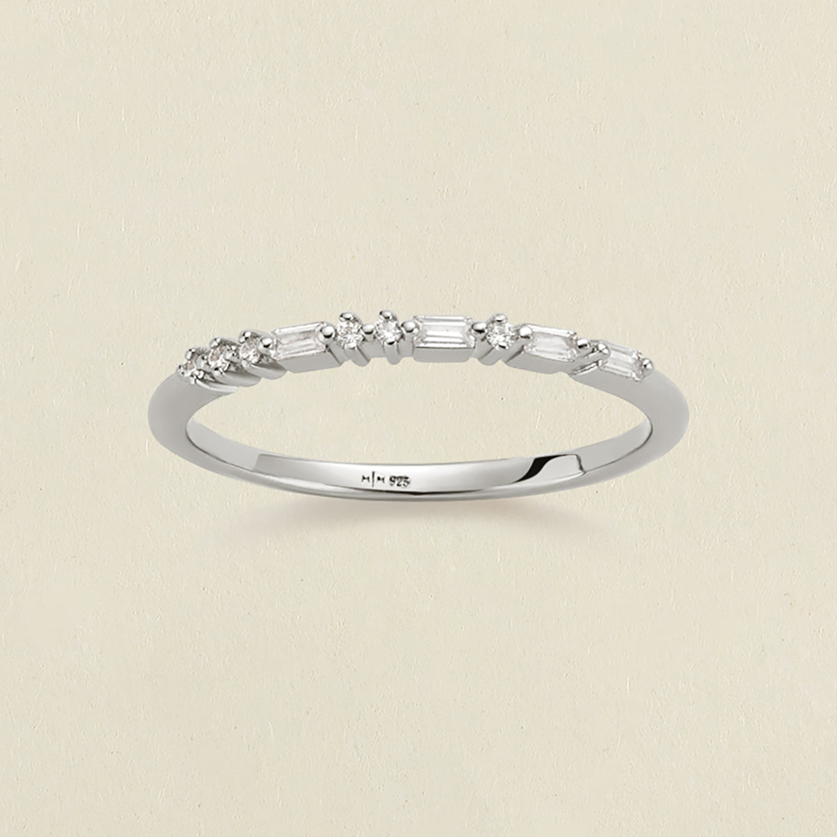 ILY Morse Code Ring Silver / 5 Ring