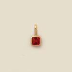 January Birthstone Charm