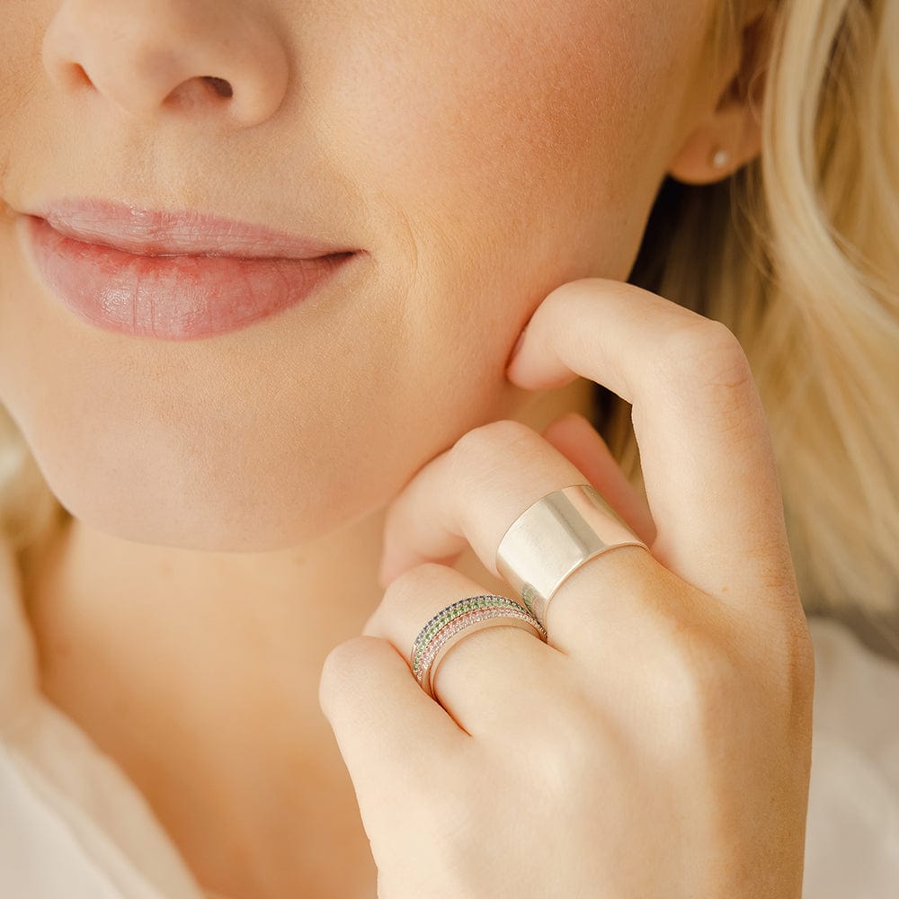 January Birthstone Stacking Ring Ring