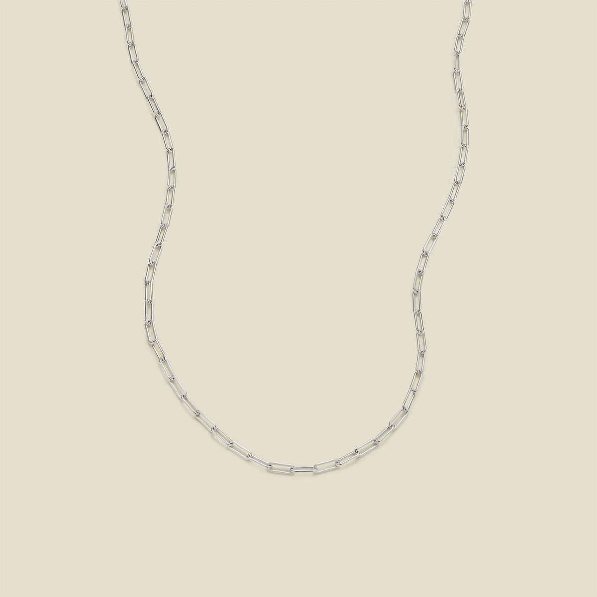 Jude Chain Necklace Silver / 16" Necklace