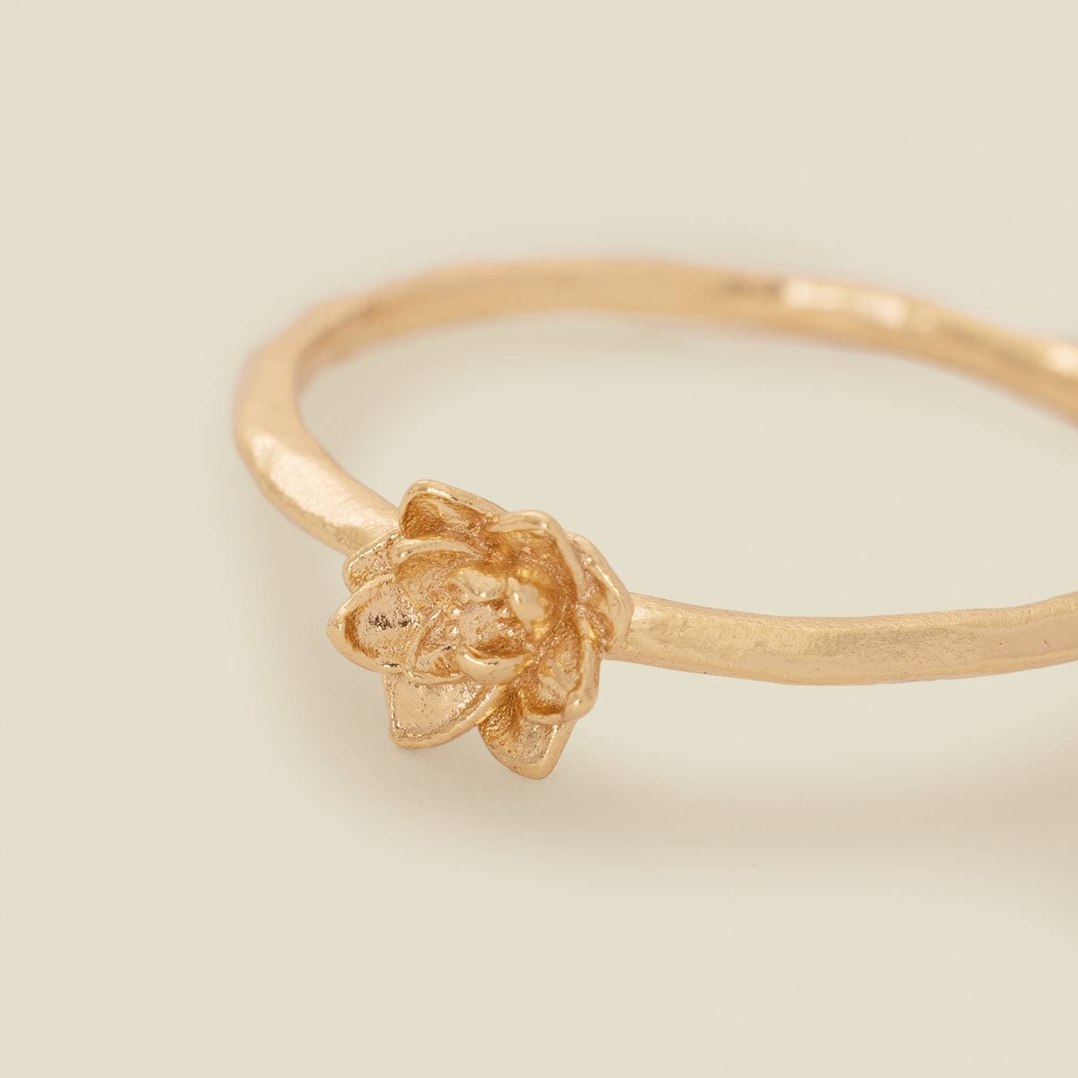 July Birth Flower Ring Ring