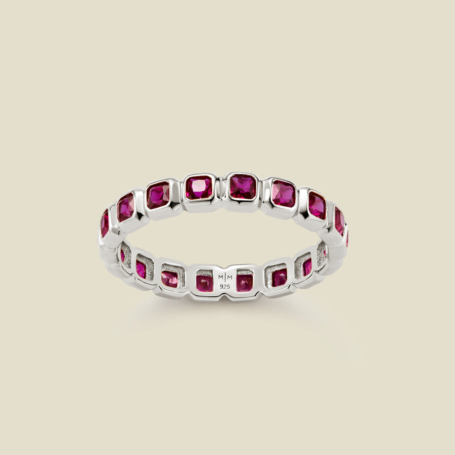 July Birthstone Eternity Ring Lifestyle