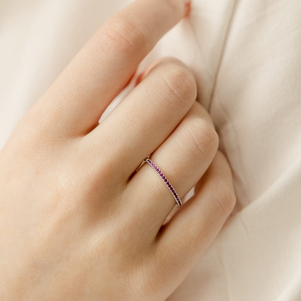 July Birthstone Stacking Ring Ring