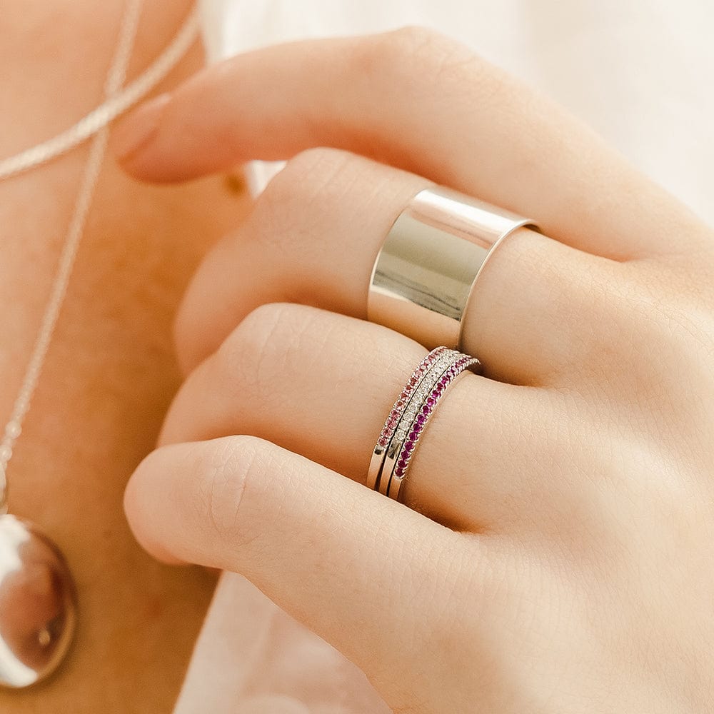 July Birthstone Stacking Ring Ring