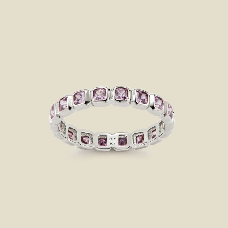 June Birthstone Eternity Ring Lifestyle