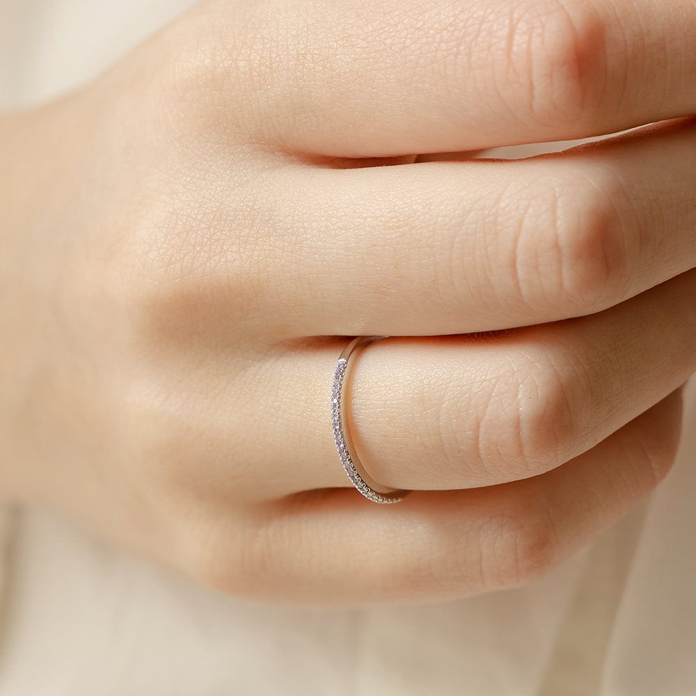 June Birthstone Stacking Ring Ring