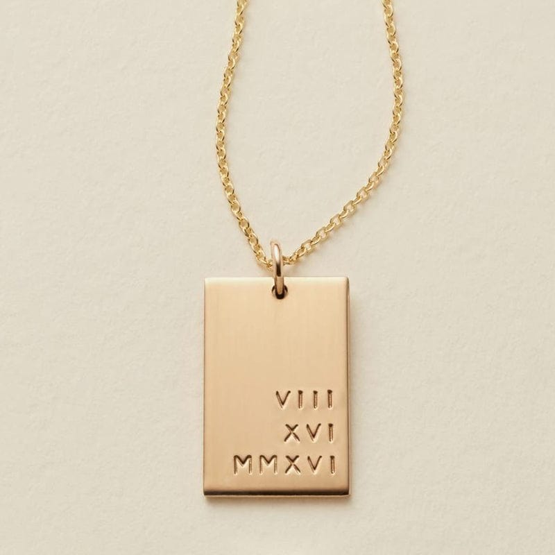 Lennon Rectangle Necklace Necklace