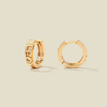 Leo Huggie Hoop Earrings | Final Sale