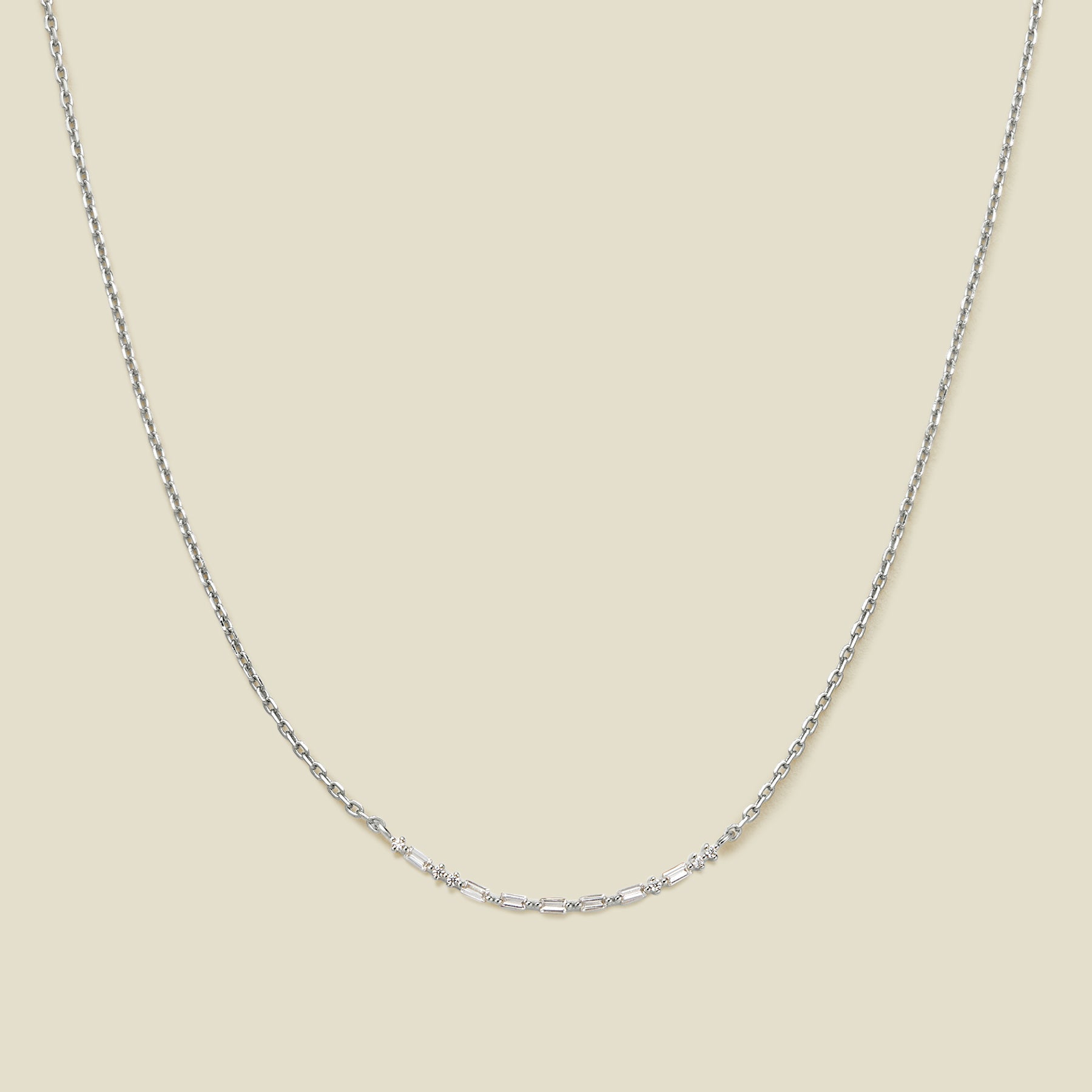 LOML Morse Code Necklace Silver Necklace