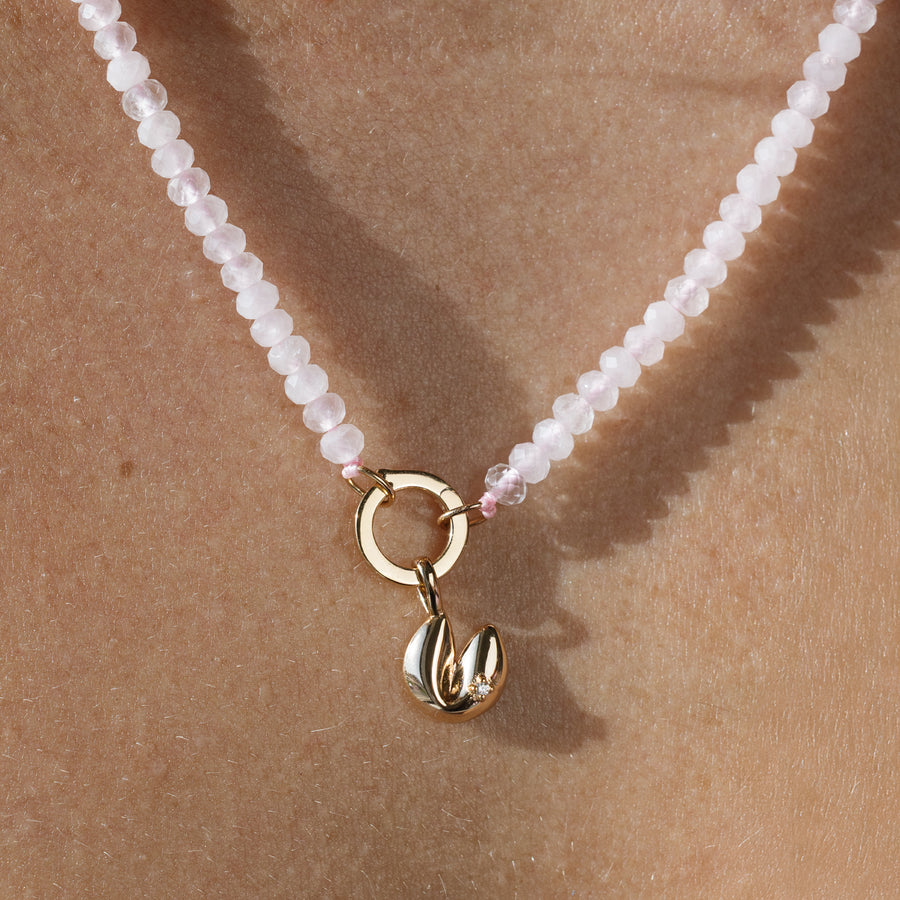 Lucky in Love Charm Necklace Set Lifestyle