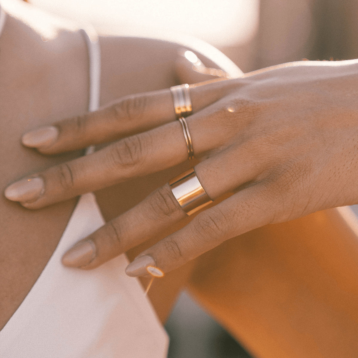 Luster Cigar Band Ring Ring