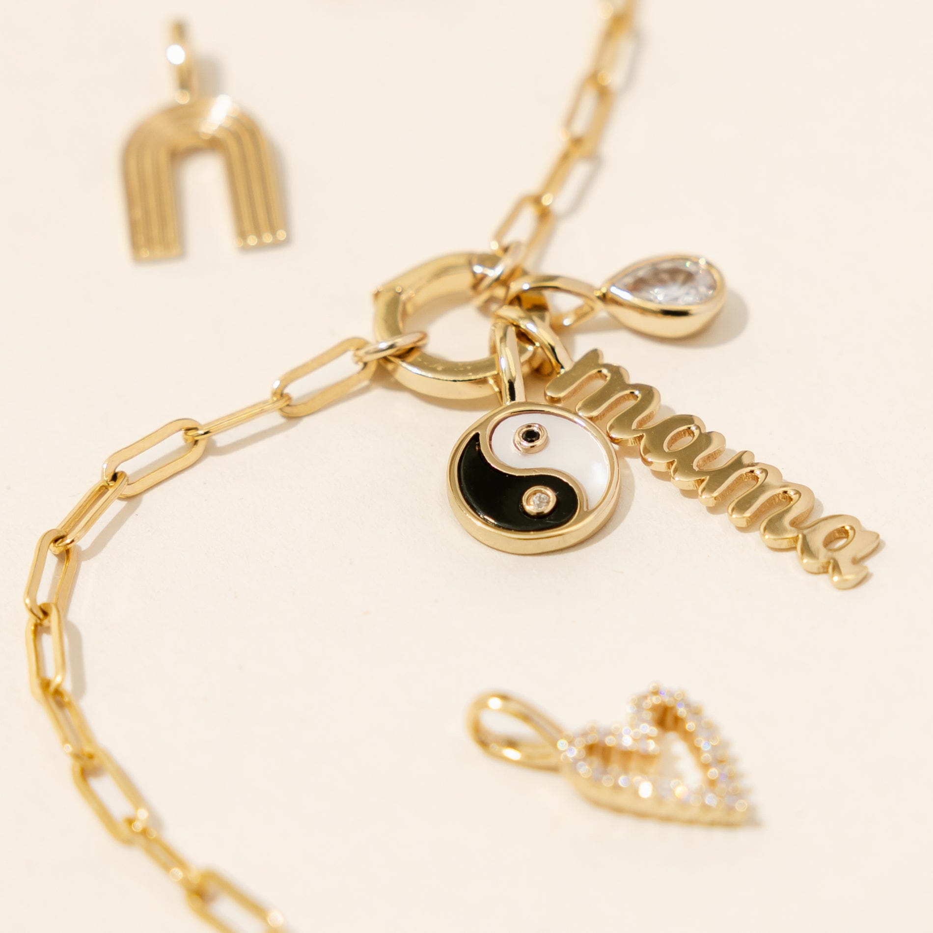 Mama Charm Gold Vermeil Add Ons