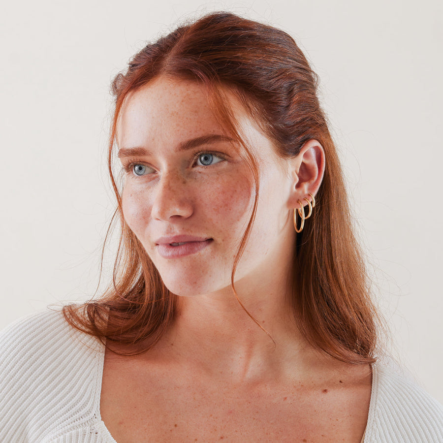 Maude Hoop Earrings Lifestyle