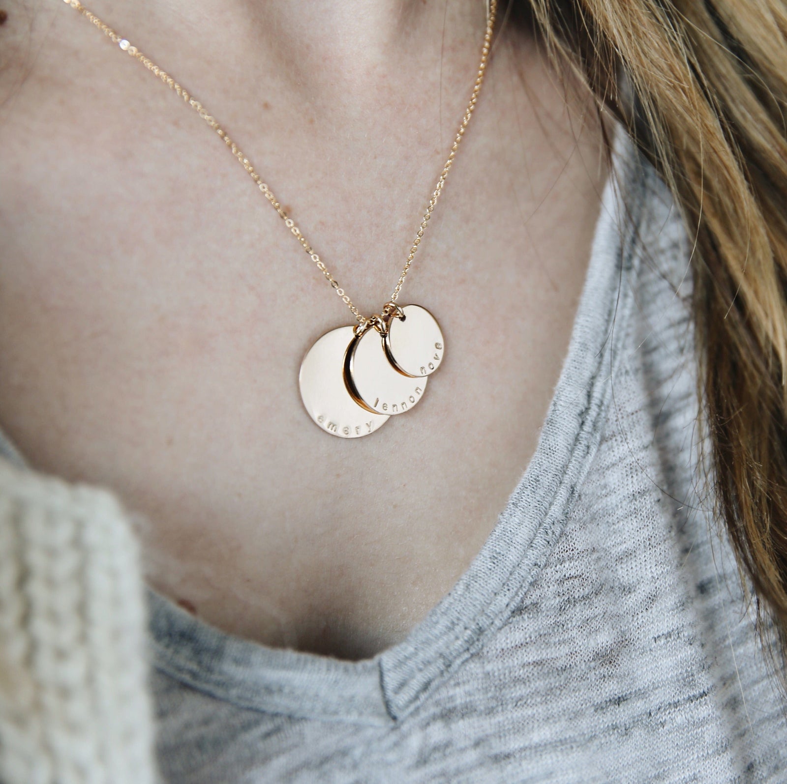 Nova Disc Necklace Necklace