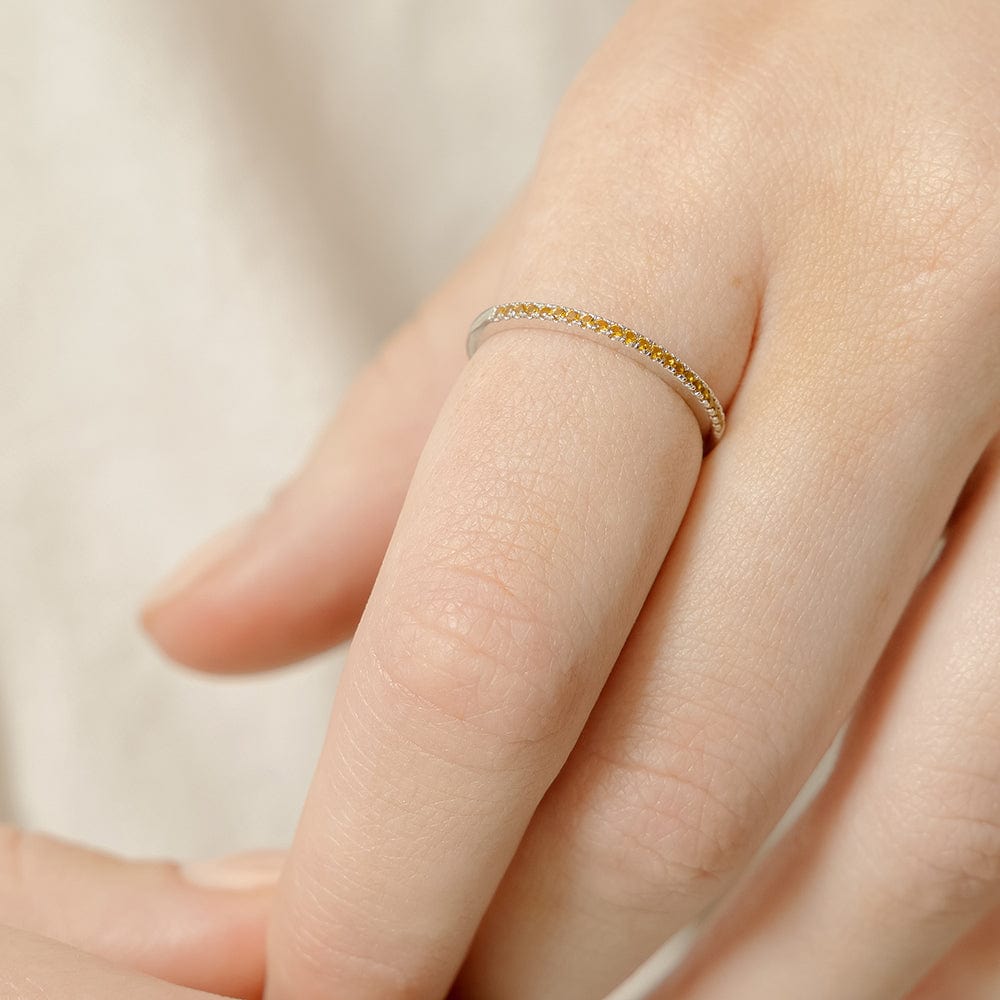 November Birthstone Stacking Ring Ring