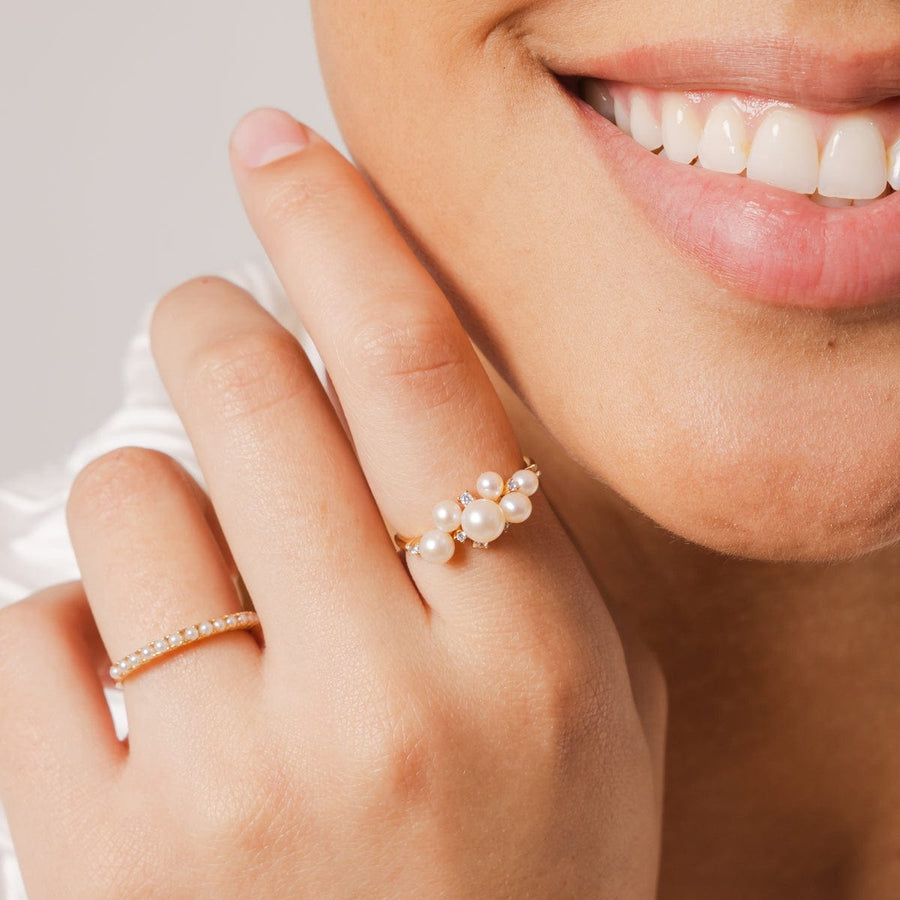 Pearl Bubble Ring | Final Sale Lifestyle