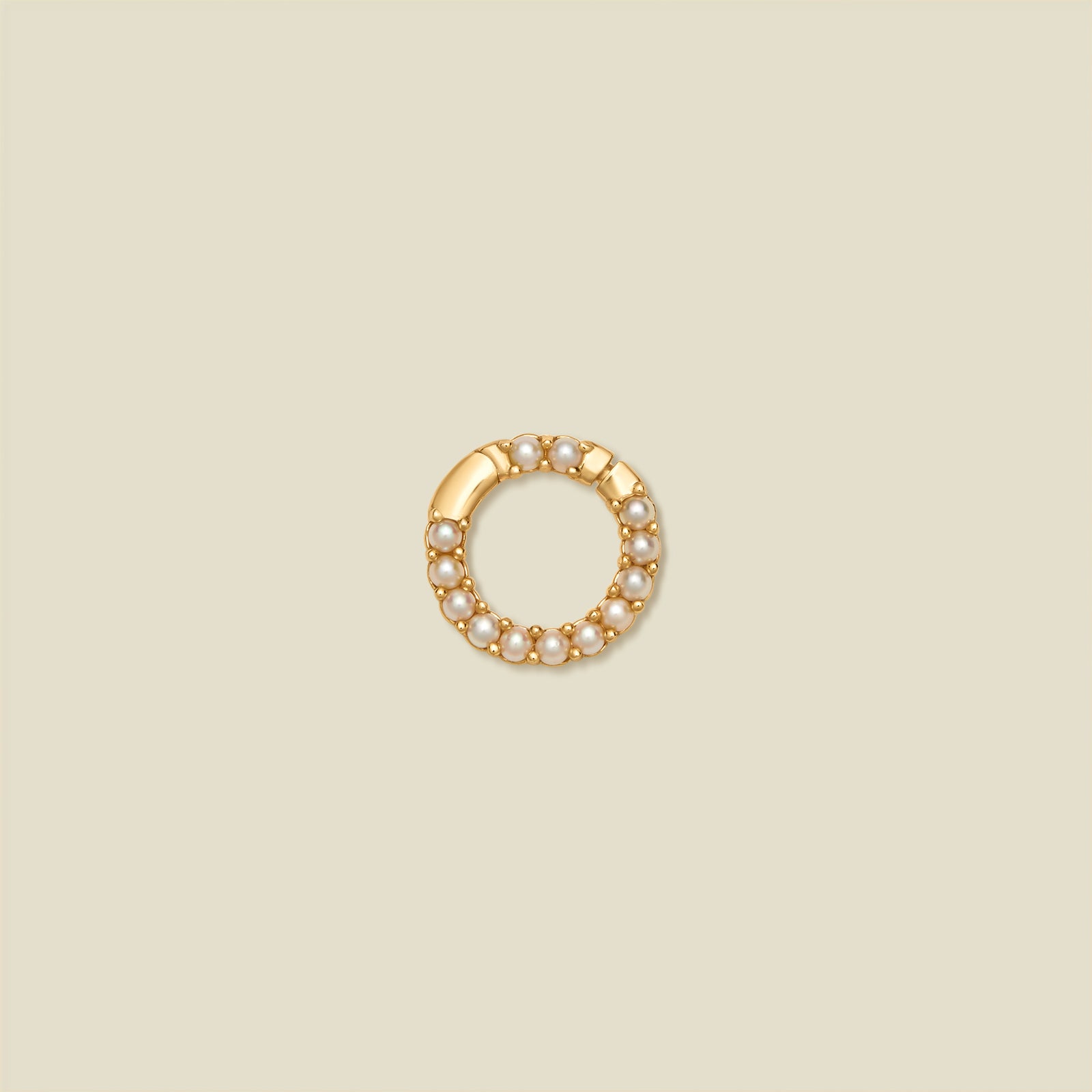 Pearl Link Lock Add-On Gold Vermeil Add Ons