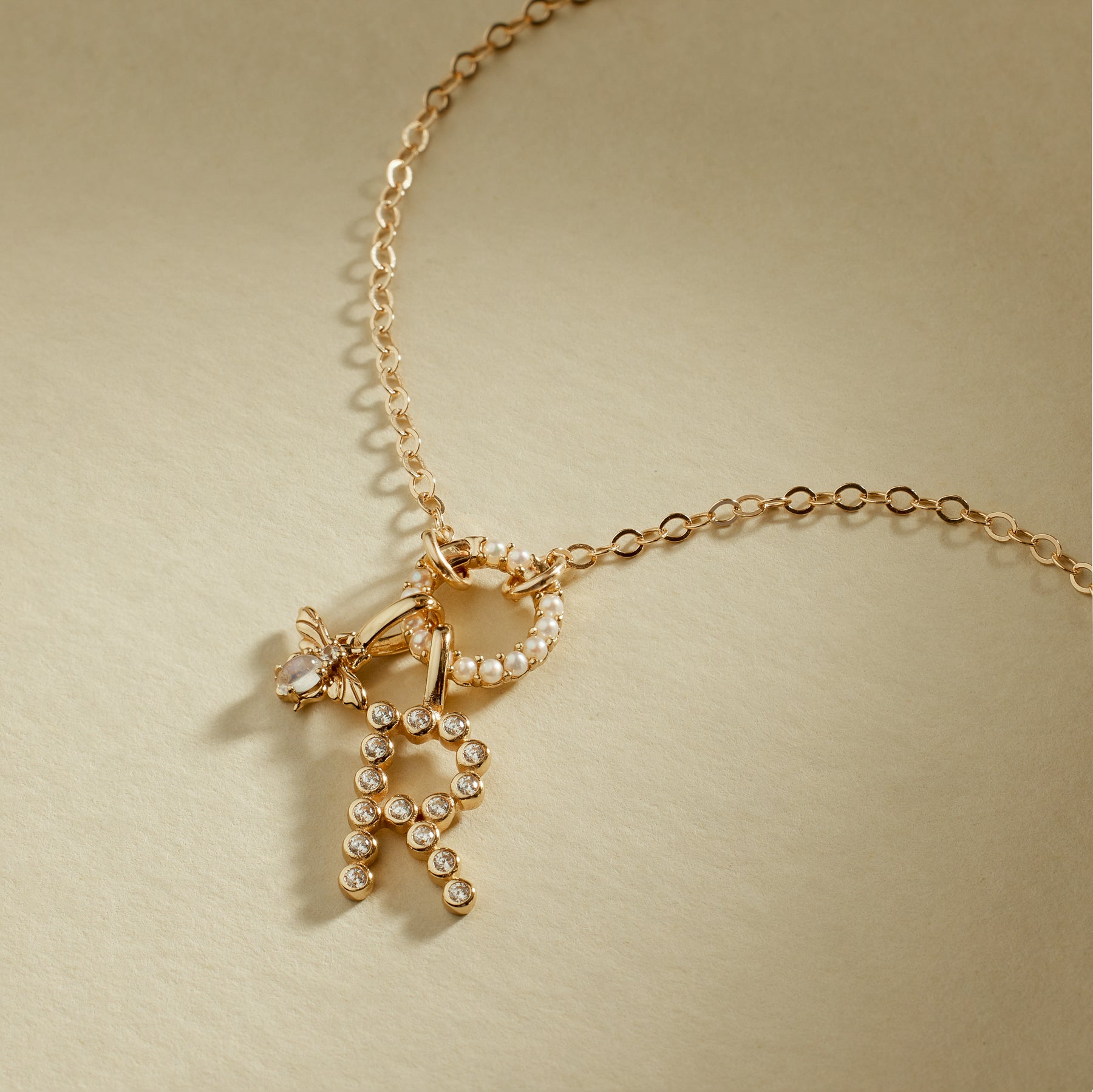 Pearl Link Lock Add-On Gold Vermeil Add Ons