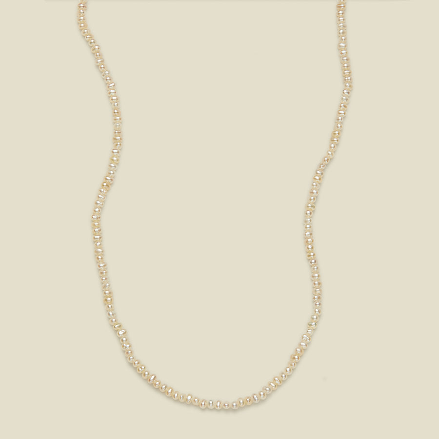 Pearl Strand Choker Necklace