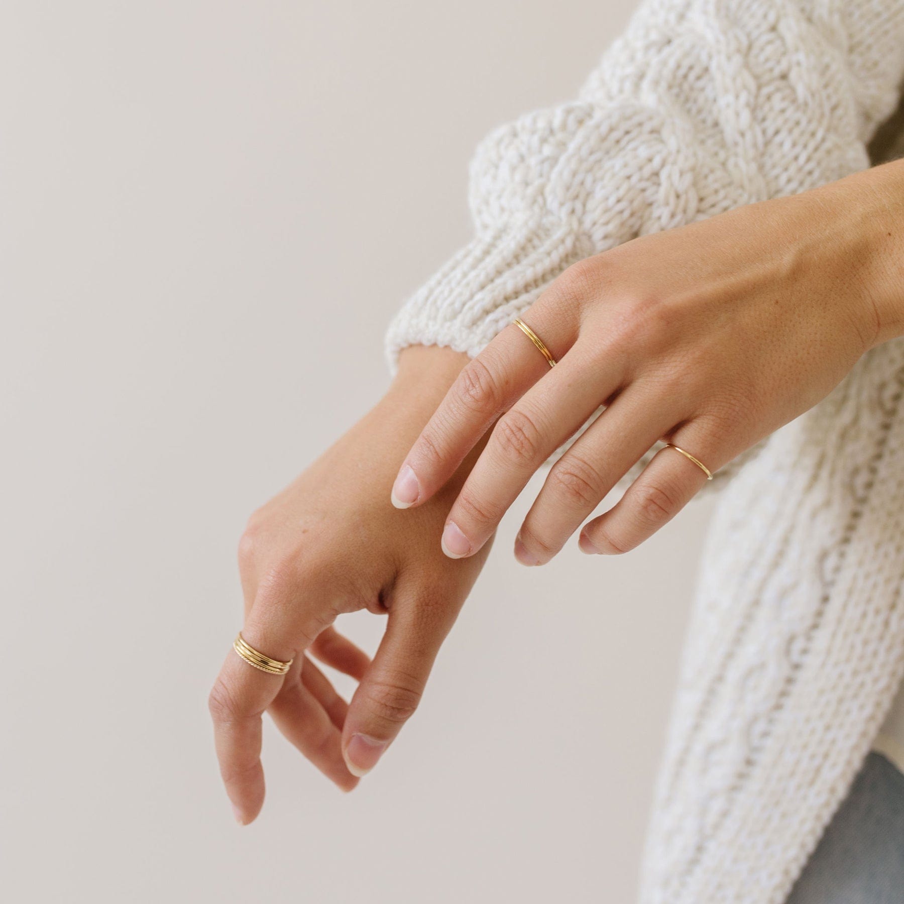 Round Stacking Ring Ring