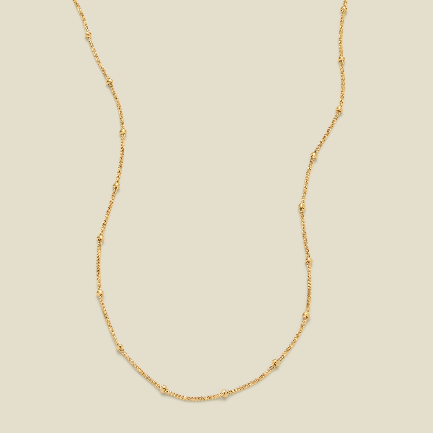 Satellite Chain Gold Filled / 13" Necklace